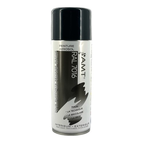 Bombe peinture gris - de,