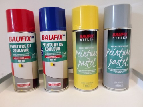 Lot bombes de peinture - bombes,