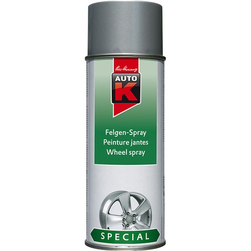 Bombe peinture gris cristal - de,