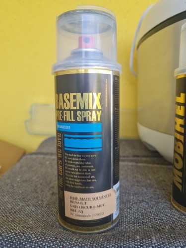 Bombe peinture renault gris - bombe,